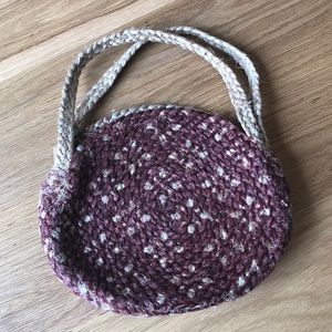 Positano, IT | La Cabane de Stella Straw Mini Tote